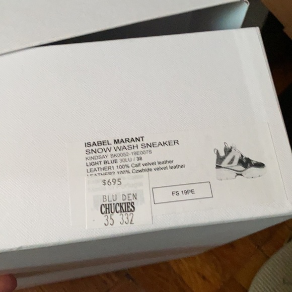 Isabel marant sneakers size 38 - Picture 7 of 8